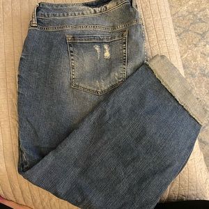 Torrid Boyfriend Crop jeans